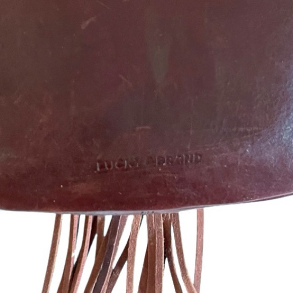 Lucky Brand Leather Rustic Fringe Bag - Picture 8 of 13